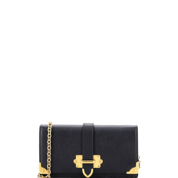 Prada Cahier Crossbody Bag Saffiano