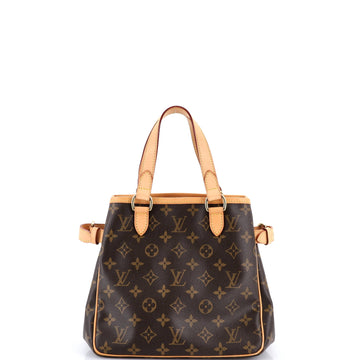 Louis Vuitton Batignolles Handbag Canvas
