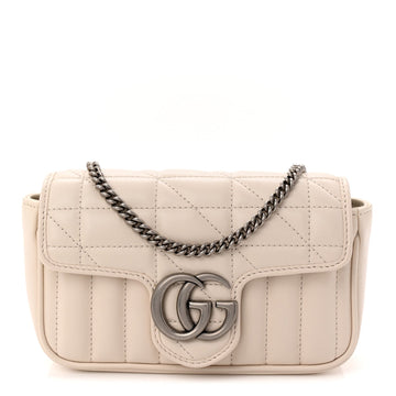 Gucci Calfskin Matelasse Aria Super Mini