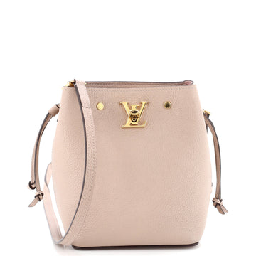 Louis Vuitton Lockme Bucket Bag Leather