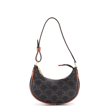 Celine Ava Bag Triomphe Coated Canvas