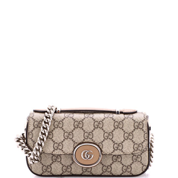 Gucci Petite Gg Flap Shoulder Bag