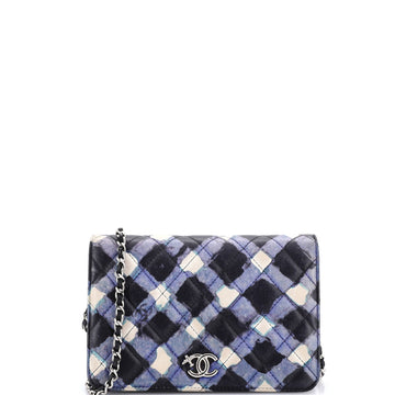 Chanel Airlines Wallet On Chain Quilted