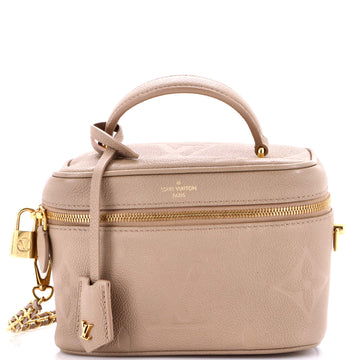 Louis Vuitton Vanity Handbag Empreinte