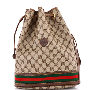 Gucci Ophidia Bucket Bag Gg Coated