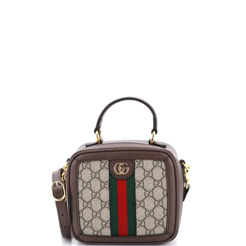 Gucci Ophidia Zip Around Top Handle Bag