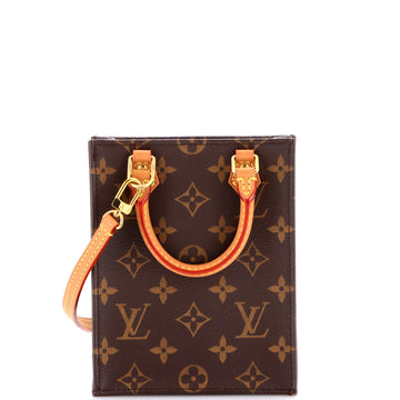 Louis Vuitton Petit Sac Plat Bag Canvas
