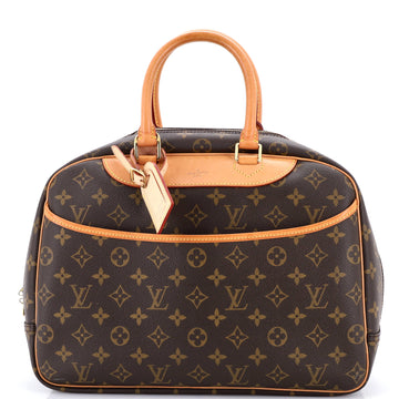 Louis Vuitton Deauville Handbag Canvas