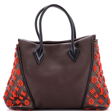 Louis Vuitton W Tote Tuffetage Leather