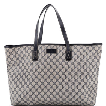 Gucci Plus Tote Gg Coated Canvas With