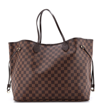 Louis Vuitton Neverfull Tote Damier Gm