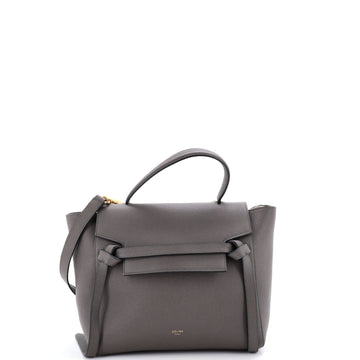 Celine Belt Bag Textured Leather Micro