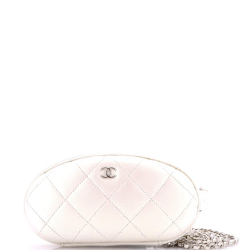 Chanel Zip Around Sunglasses Case With