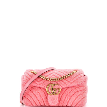 Gucci Gg Marmont Flap Bag Matelasse