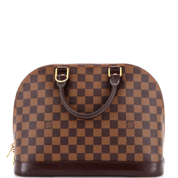 Louis Vuitton Alma Handbag Damier Pm