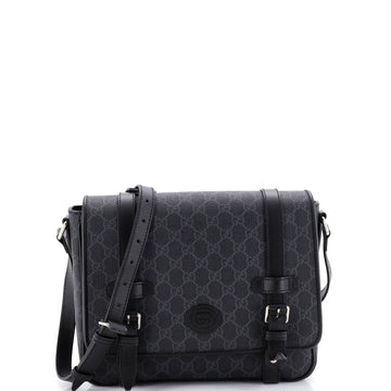 Gucci Interlocking G Patch Messenger Bag