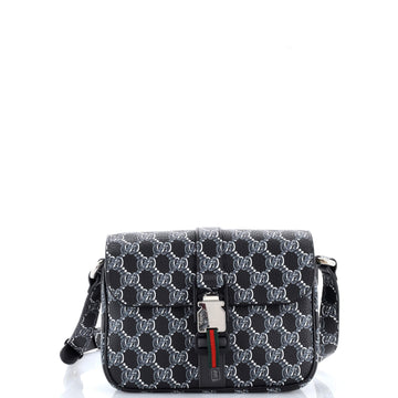 Gucci Front Buckle Crossbody Bag Gg