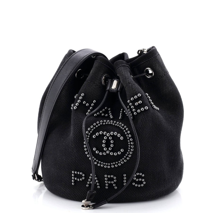 Chanel Deauville Drawstring Bucket Bag