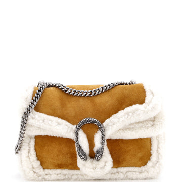 Gucci Dionysus Bag Suede With Shearling