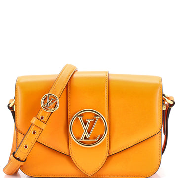 Louis Vuitton Lv Pont 9 Bag Leather