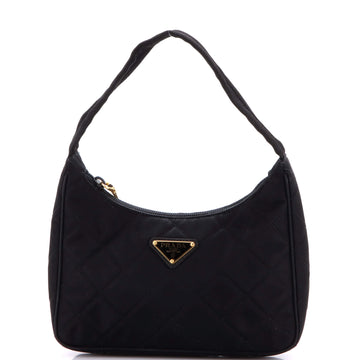 Prada Hobo Quilted Tessuto Small