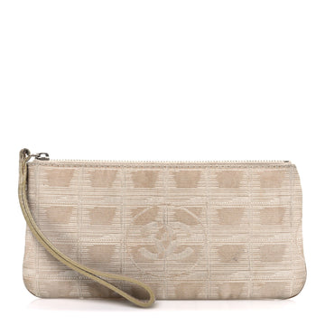 Chanel Nylon Travel Ligne Zip Wristlet