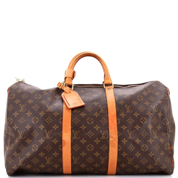 Louis Vuitton Keepall Bag Canvas 50