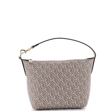 Gucci Ophidia Zip Shoulder Bag Gg Shadow