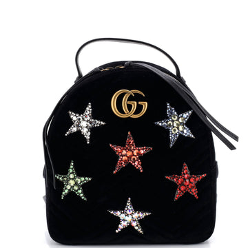 Gucci Gg Marmont Backpack Embellished