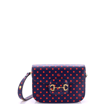 Gucci Horsebit Shoulder Bag Printed