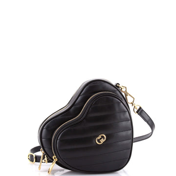 Gucci Interlocking G Heart Shoulder Bag