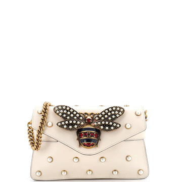 Gucci Broadway Pearly Bee Shoulder Bag