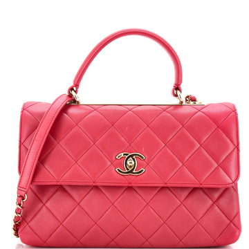 Chanel Trendy Cc Top Handle Bag Quilted