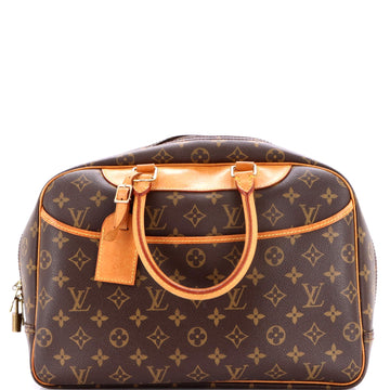 Louis Vuitton Deauville Handbag Canvas