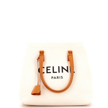 Celine Horizontal Cabas Tote Canvas With