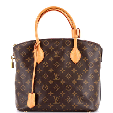 Louis Vuitton Lockit Nm Handbag Canvas