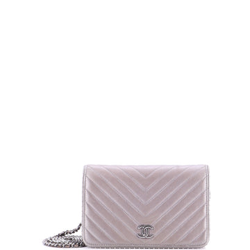 Chanel Wallet On Chain Chevron Lambskin
