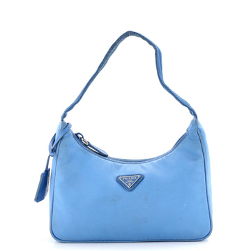 Prada Re-Edition Hobo Tessuto Mini