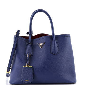 Prada Cuir Double Tote Saffiano Leather