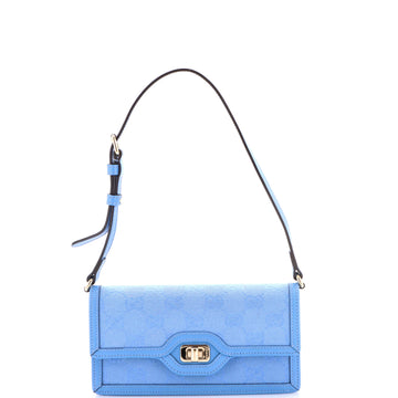 Gucci Luce Shoulder Bag Gg Canvas Mini