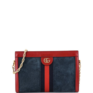 Gucci Ophidia Chain Shoulder Bag Suede