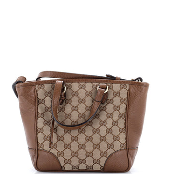 Gucci Bree Convertible Tote Gg Canvas