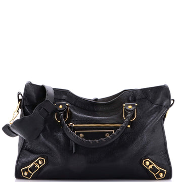 Balenciaga City Classic Metallic Edge