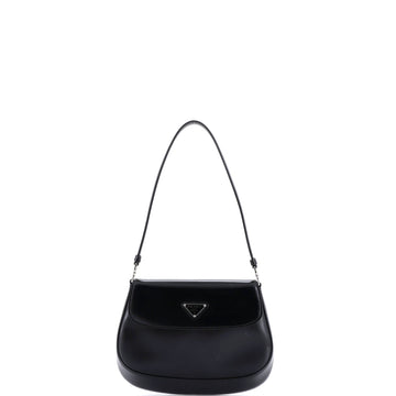 Prada Cleo Flap Shoulder Bag Spazzolato