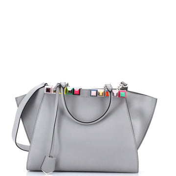 Fendi Petite 3Jours Bag Studded Leather