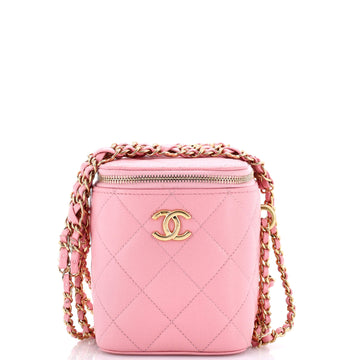 Chanel Vertical Cc Link Vanity Case With