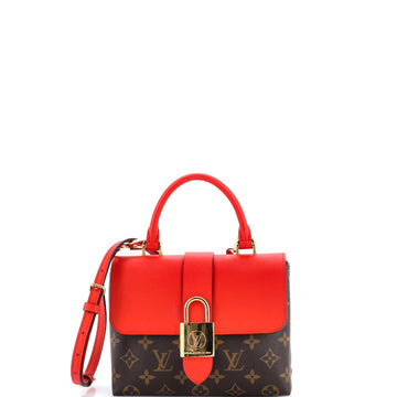 Louis Vuitton Locky Handbag Canvas With