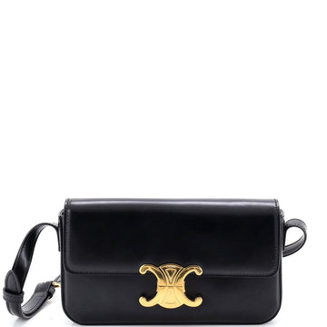 Celine Triomphe East-West Shoulder Bag