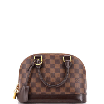 Louis Vuitton Alma Handbag Damier Bb