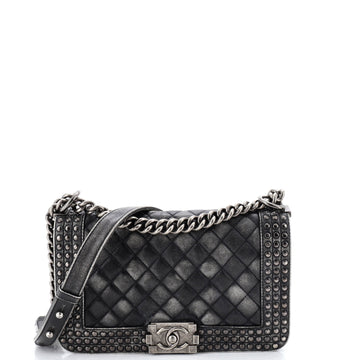 Chanel Paris-Dallas Boy Flap Bag Studded
